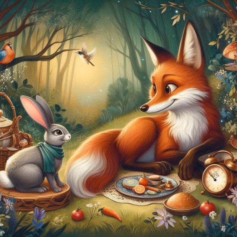 Der listige Fuchs und der Hase Märchen