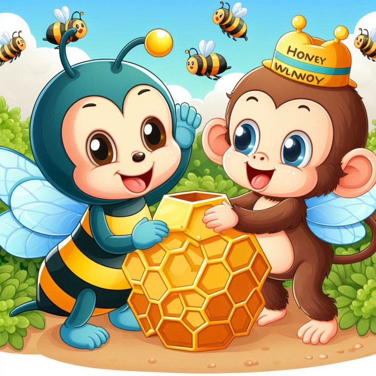 Die Abenteuer von Biene Bella und Affe Max Märchen