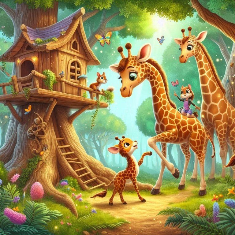 Die Familie der Giraffen Märchen