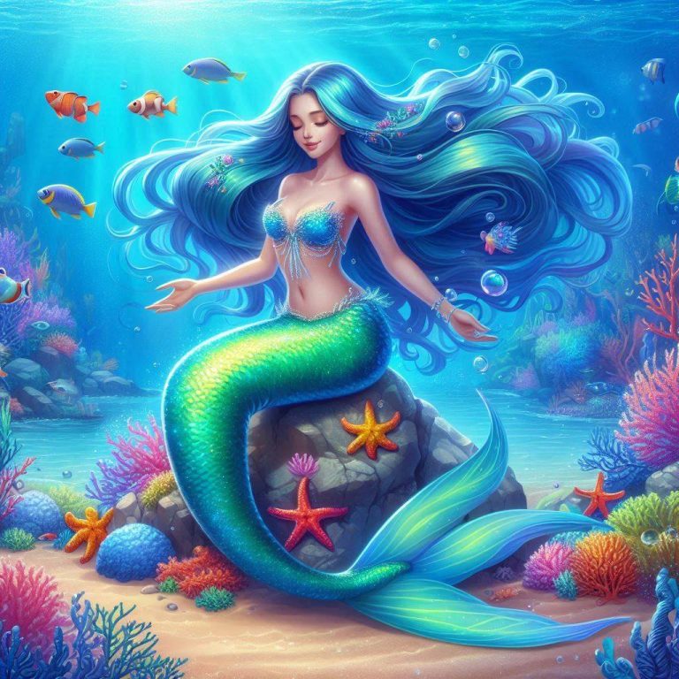 Die Legende der Meerjungfrau Märchen